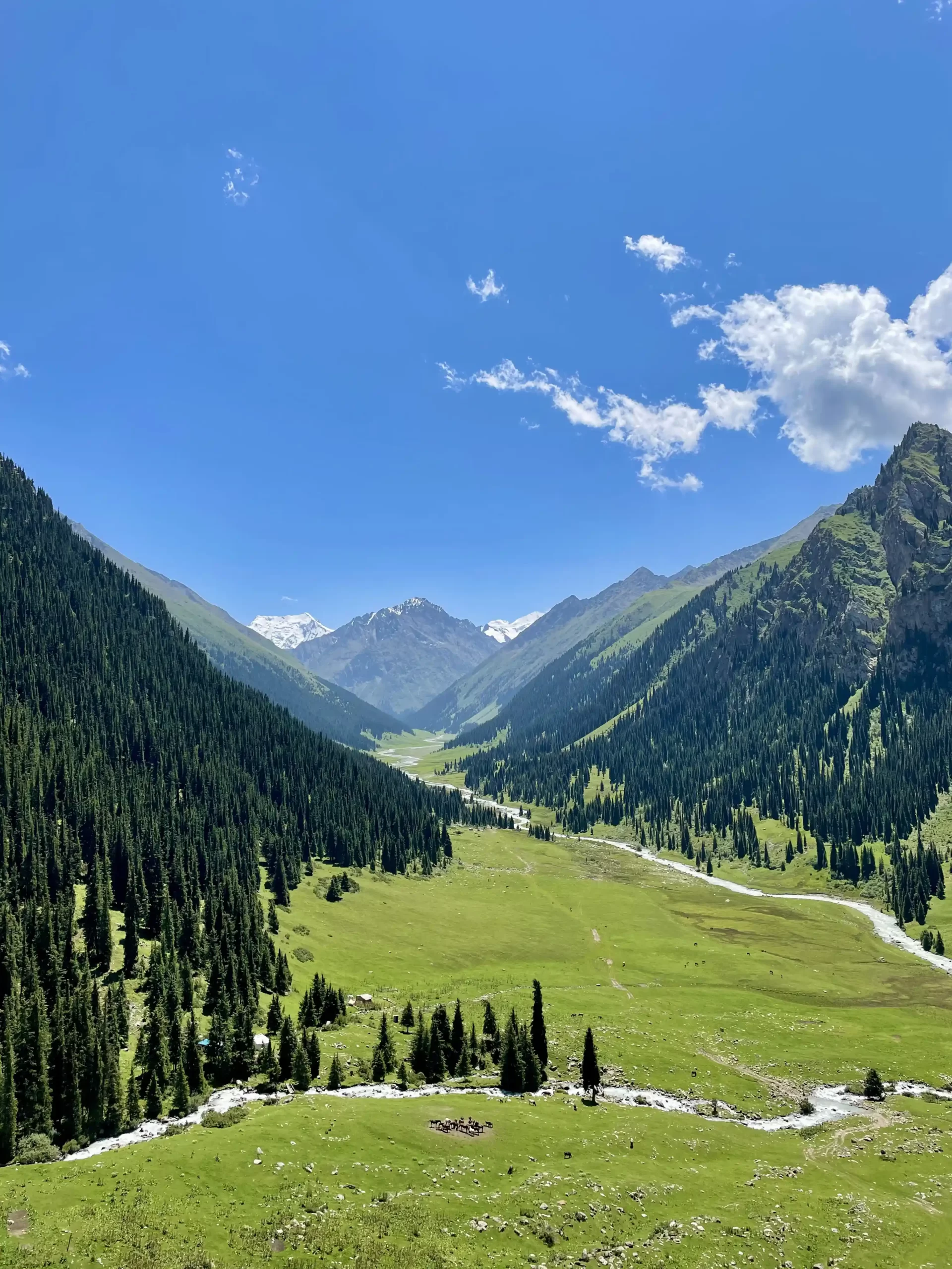 Алтын-Арашан и озеро Ала-Кёль